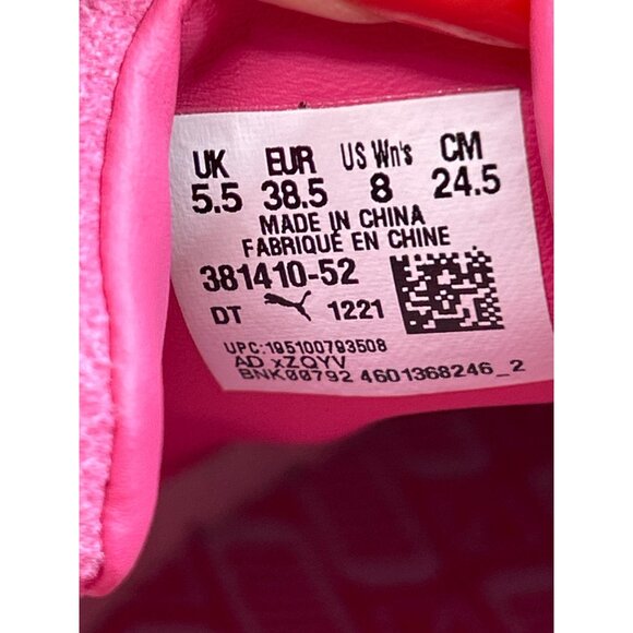 Puma Suede Womens Sneakers Pink Size 8 Classic Retro - Picture 10 of 12